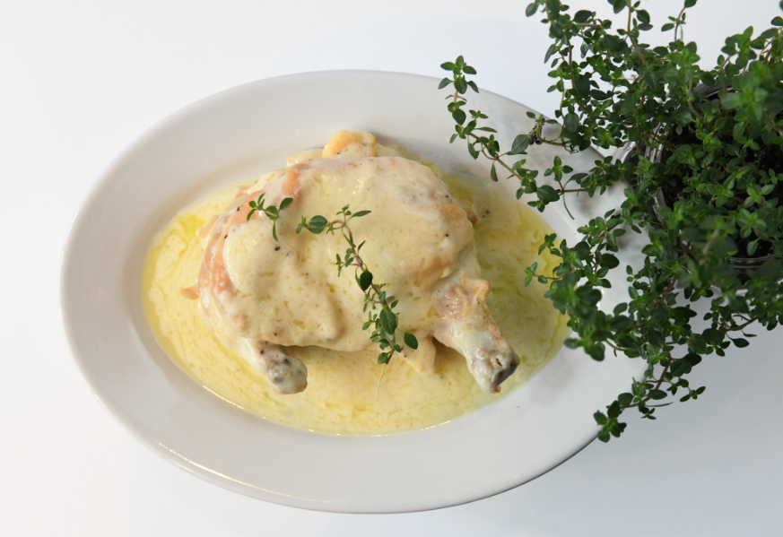 CHICKEN VIN BLANC