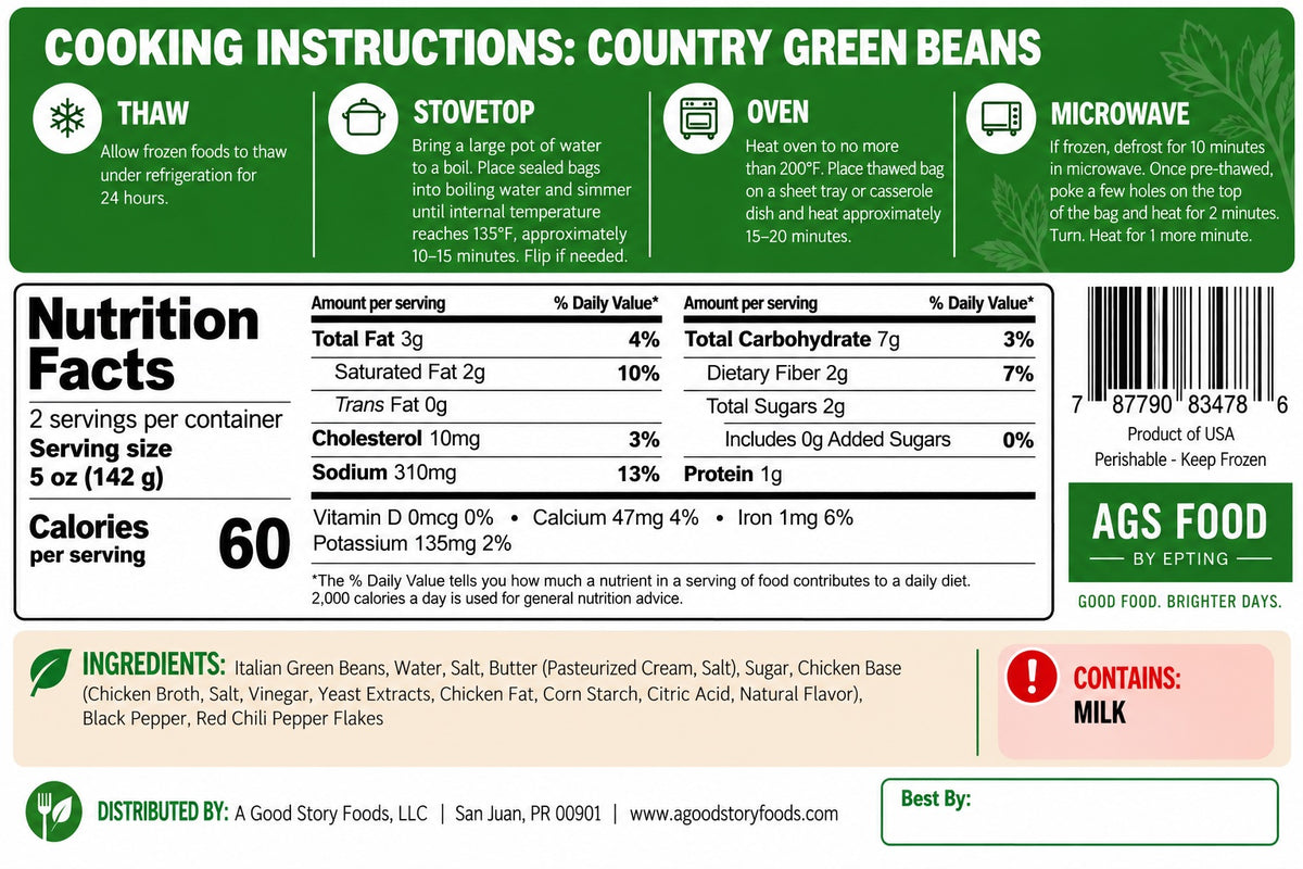 COUNTRY GREEN BEANS