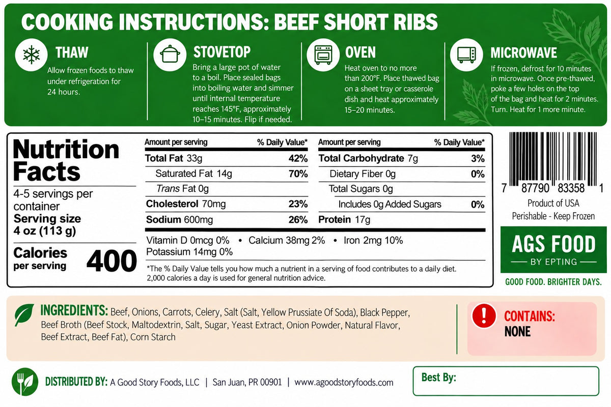 BEEF SHORT RIBS