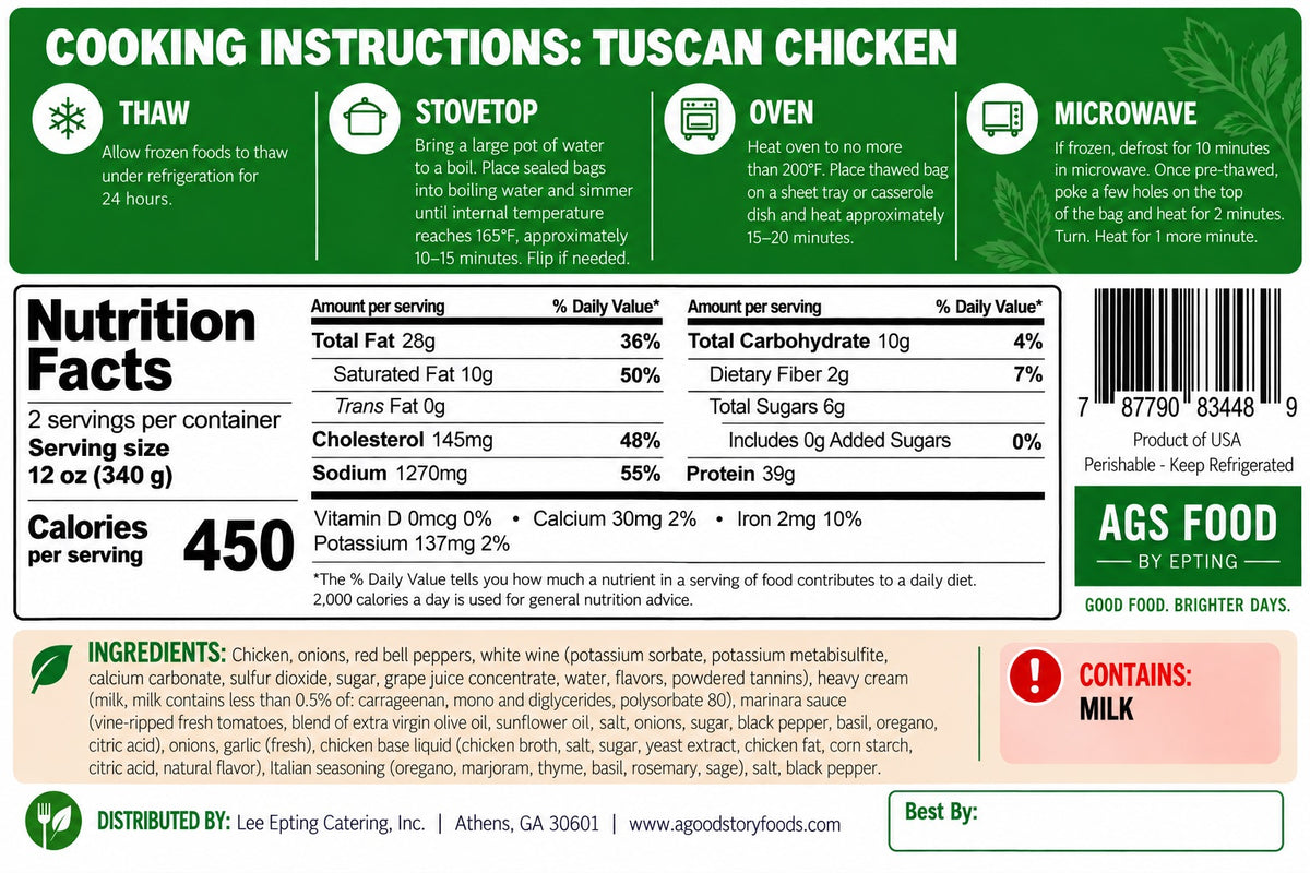 TUSCAN CHICKEN